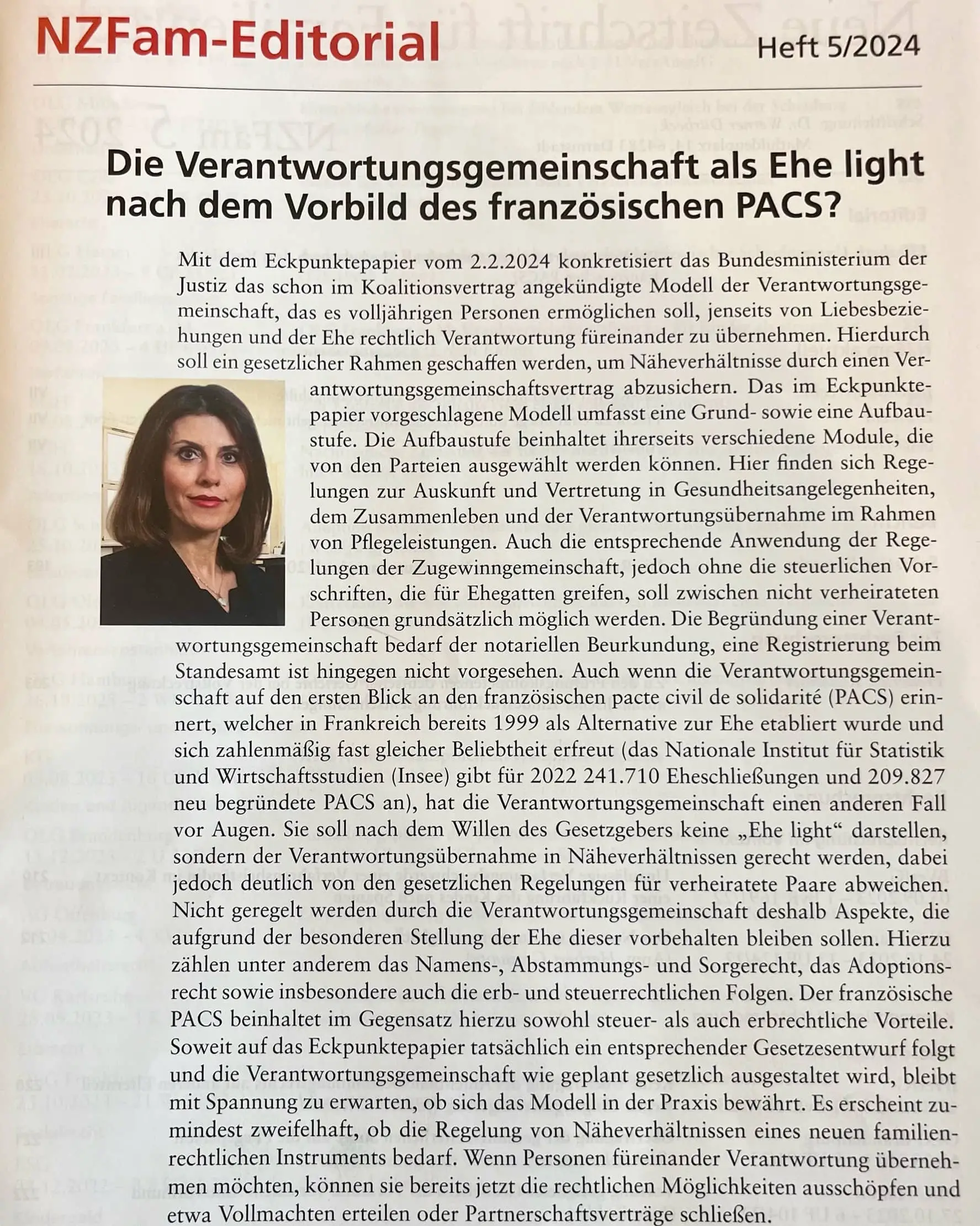 Bild NZFam Editorial